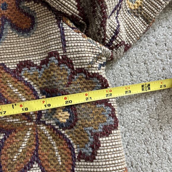 Sezane Will Jacket Jacquard Wisteria Brown Floral Women’s Sz Large Button NWT - Picture 7 of 11